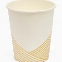 Набор стаканов белый с золотом 250 мл (10 шт) Набор стаканов белый с золотом 250 мл (10 шт)