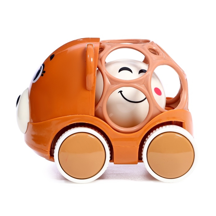 Погремушка - машинка «Весёлые зверята. Мишка» Погремушка - машинка «Весёлые зверята. Мишка»