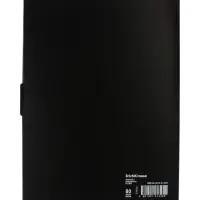 Тетрадь на кольцах ErichKrause Accent А4, 80 листов, в клетку, пластиковая обложка, на кнопке, 100% белизна, блок офсет, МИКС