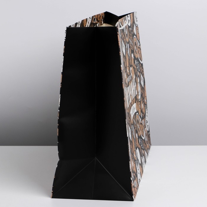 Пакет подарочный ламинированный, упаковка, «Лучшему мужчине», XL 49 х 40 х 19 см Пакет подарочный ламинированный, упаковка, «Лучшему мужчине», XL 49 х 40 х 19 см