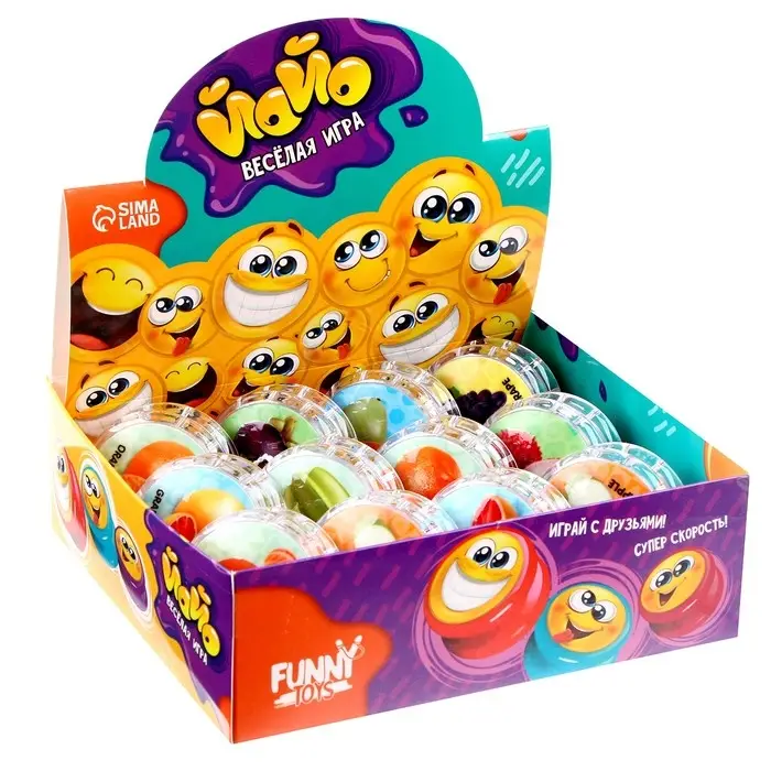 Йо-йо &laquo;Фрукты&raquo;, виды МИКС