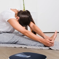 Умные весы напольные электронные с приложением КТ-809