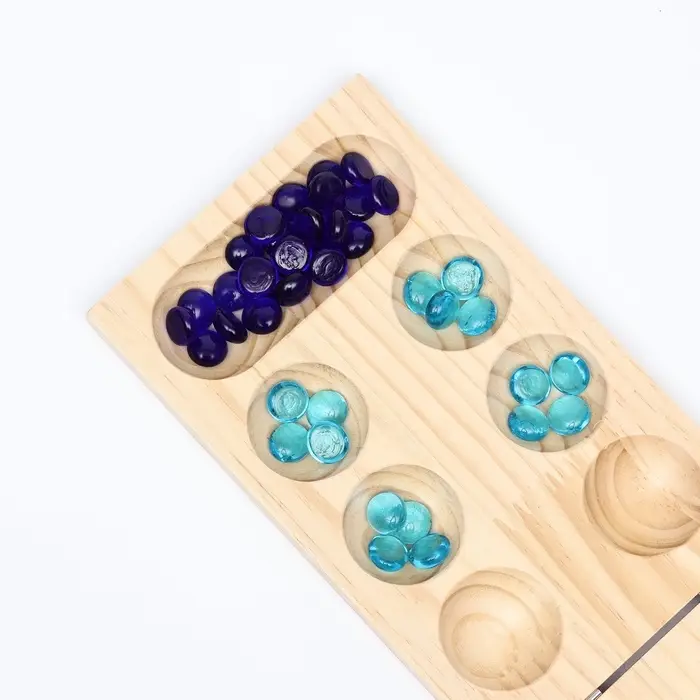 Настольная игра на логику &laquo;Калах. Манкала&raquo;, 48 камней