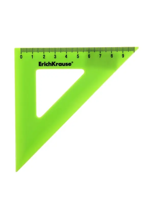 Треугольник 45*, 9 см, ErichKrause Reef, МИКС