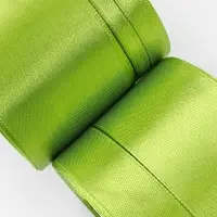 Атласная лента, набор 5 шт., 6/10/20/40/50 мм, 23&plusmn;1 м, светло-зелёная №184