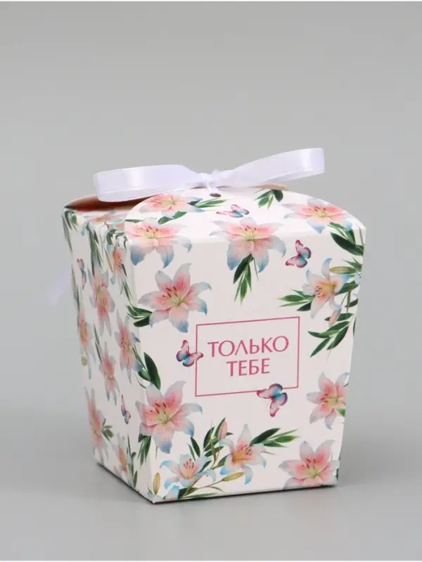 Бонбоньерка &laquo;Лилии&raquo;, 7.5&times;8&times;7.5 см