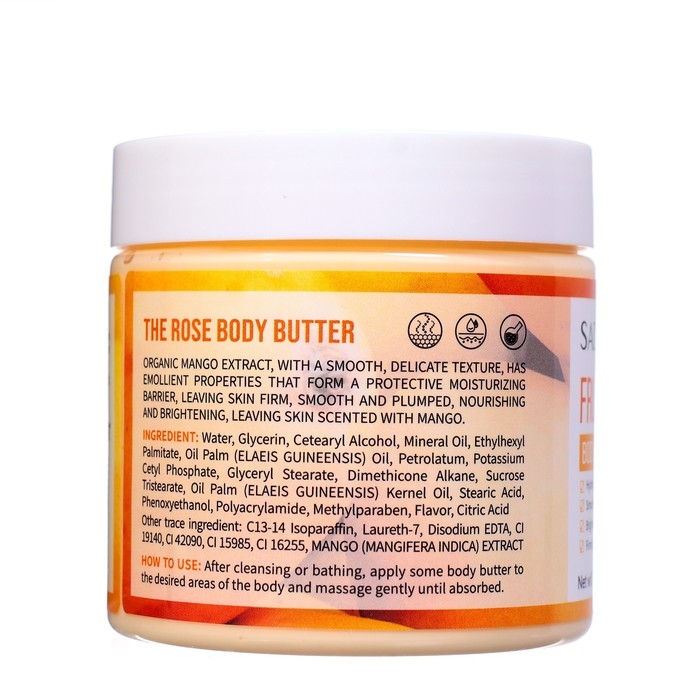 Крем для тела SADOER, 200 г с экстрактом манго Крем для тела SADOER, 200 г с экстрактом манго