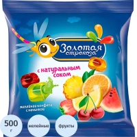 Конфеты желейные Золотая стрекоза, 500г (ВК281)