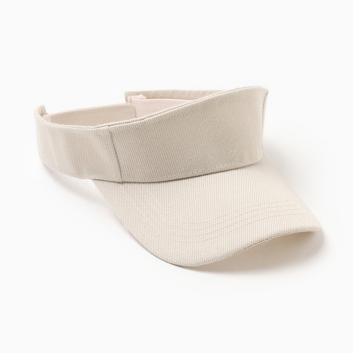 Козырек женский MINAKU, цвет молочный, р-р 58