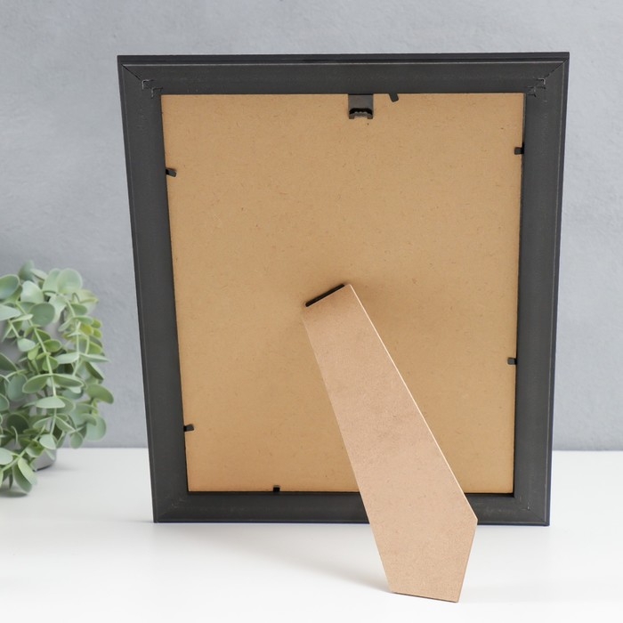 Фоторамка пластик формат А4 Фоторамка пластик формат А4 "Золотистая сеть" чёрные прожилки 34,2х25,5 см