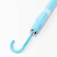 Зонт - трость полуавтоматический &laquo;Однотонный&raquo;, 8 спиц, R=47/55 см, d=94 см, синий