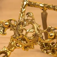 Мини мольберт "Трезубец" латунь 30х14х6 см Мини мольберт "Трезубец" латунь 30х14х6 см