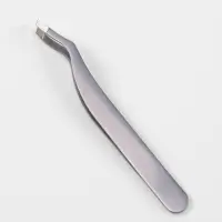 Пинцет скошенный, узкий, 9 см