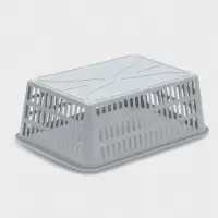 Корзина для хранения Полимербыт, пластик, 36&times;25&times;12.5 см, МИКС