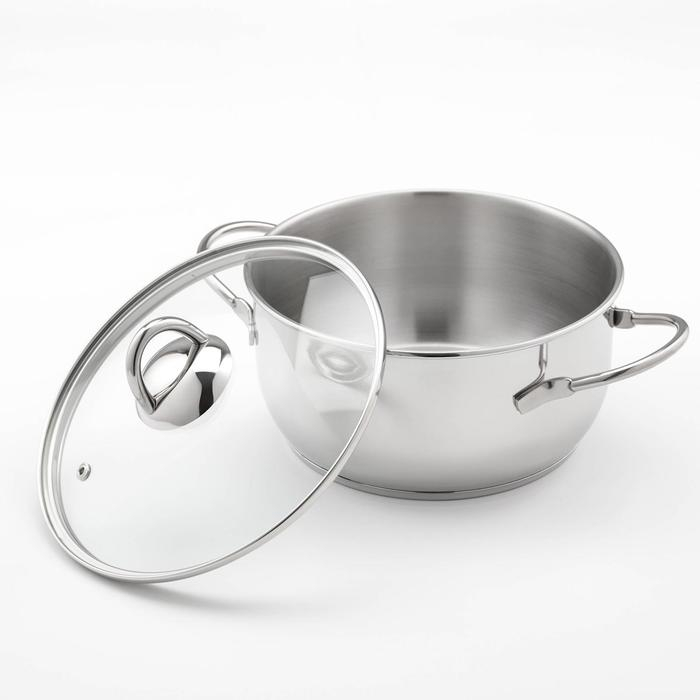 Кастрюля «Классика-прима», 2.5 л, d=20 см, капсульное дно, индукция Кастрюля «Классика-прима», 2.5 л, d=20 см, капсульное дно, индукция