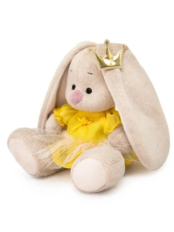 Мягкая игрушка &laquo;Зайка Ми. Принцесса золотой звездочки&raquo;, 15 см