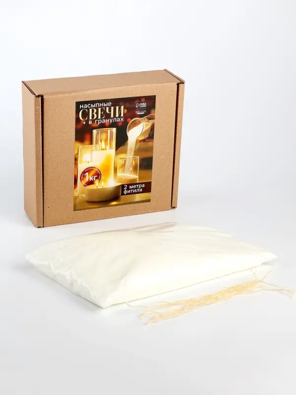 Свечи в гранулах белые, 1 кг