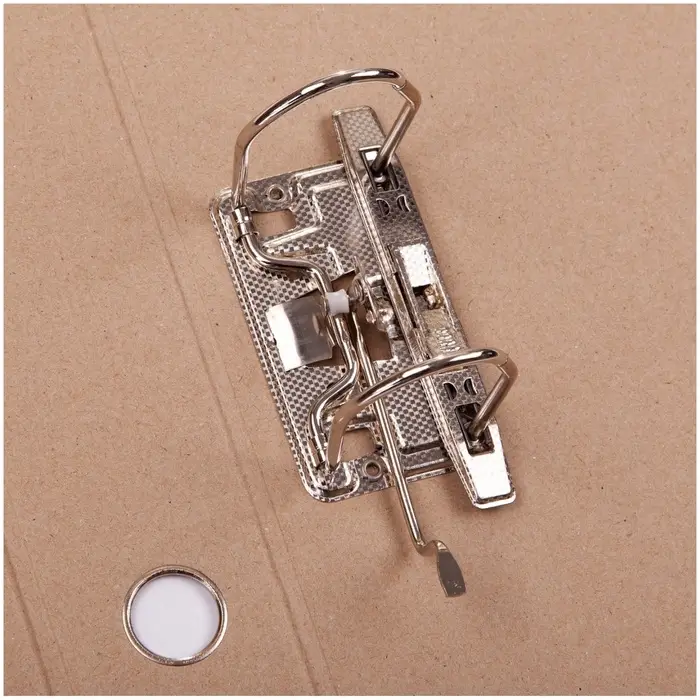 Папка-регистратор А4, 50 мм, &laquo;Доступный офис&raquo;, картон, без покрытия, эконом