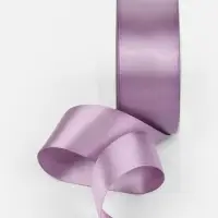 Лента атласная TEIRA, двухсторонняя, 38 мм, 25&plusmn;1 м, сиреневая №0434