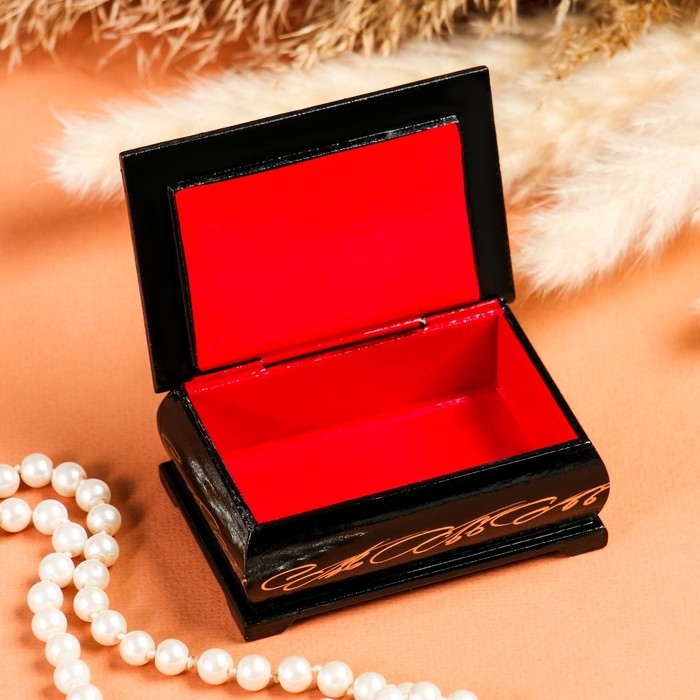 Шкатулка «Ангелочек с птичками», 6×9 см, лаковая миниатюра Шкатулка «Ангелочек с птичками», 6×9 см, лаковая миниатюра