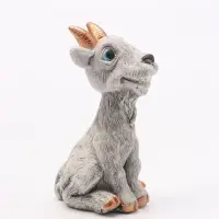 Фигурка декоративная &laquo;Козел Буян&raquo;, неокрашенный, 8&times;3&times;4 см, серая