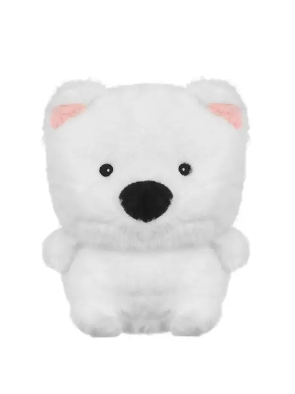 Мягкая игрушка Мягкая игрушка "Собака белая", 16 см