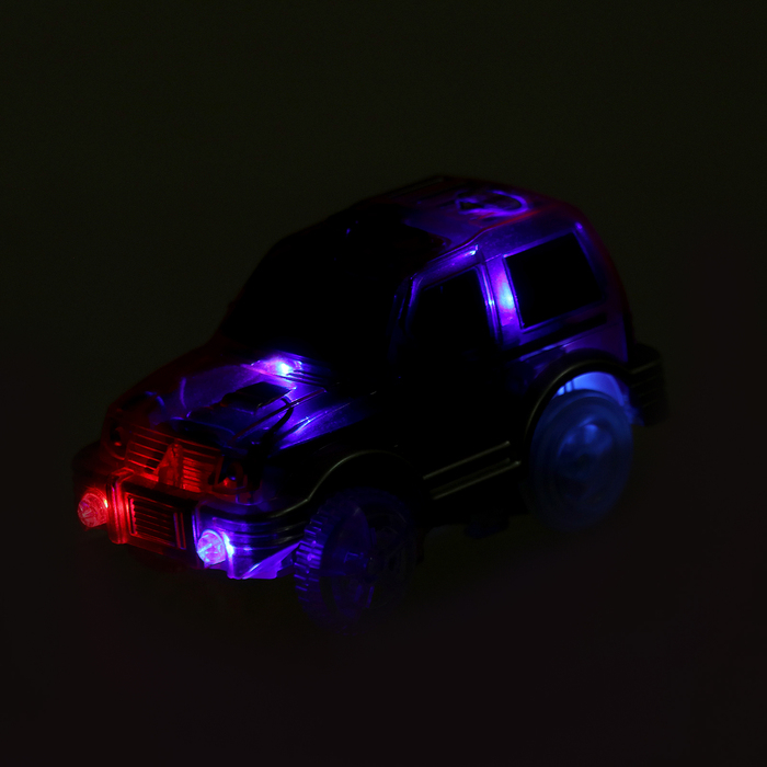 Автотрек «Магический Трек», гибкий, светится в темноте, 98 деталей Автотрек «Магический Трек», гибкий, светится в темноте, 98 деталей