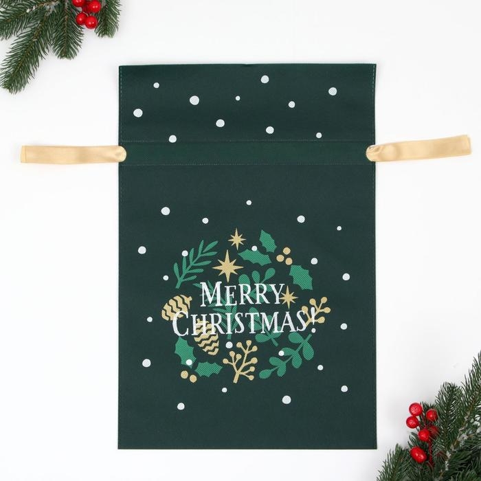 Новый год. Мешок подарочный Новый год. Мешок подарочный "Рождество", 30 x 45 см