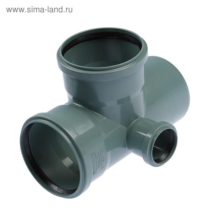 Крестовина канализационная FLEXTRON, 110 х 110 х 50, мм, 87,5°, левая Крестовина канализационная FLEXTRON, 110 х 110 х 50, мм, 87,5°, левая