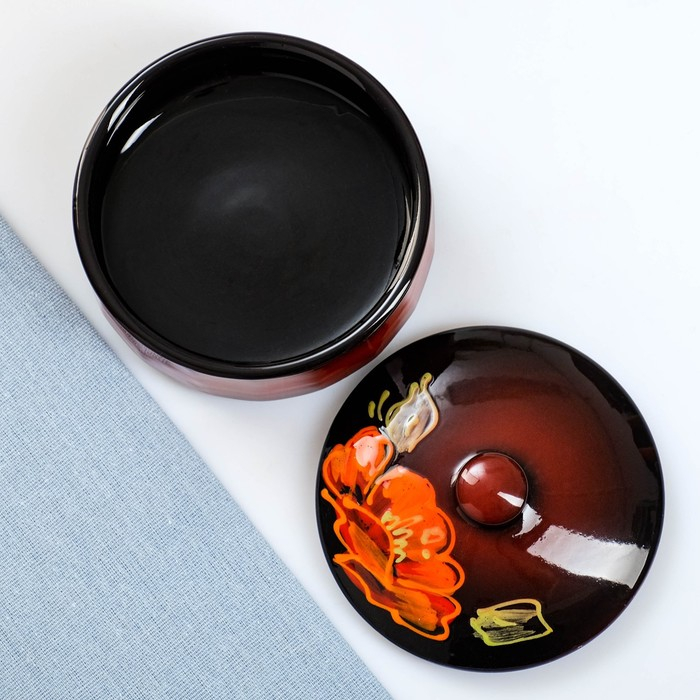 Набор для холодца  Набор для холодца "Малыш" 3х0,3л, мак на черном