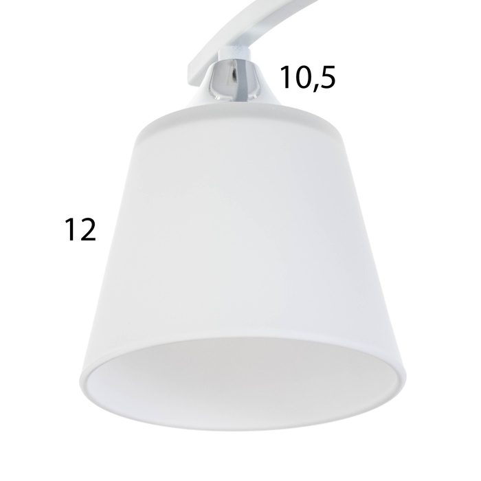 Люстра Люстра "Валенсия" 4х60Вт Е27 Белый 70,5х32,5х21см