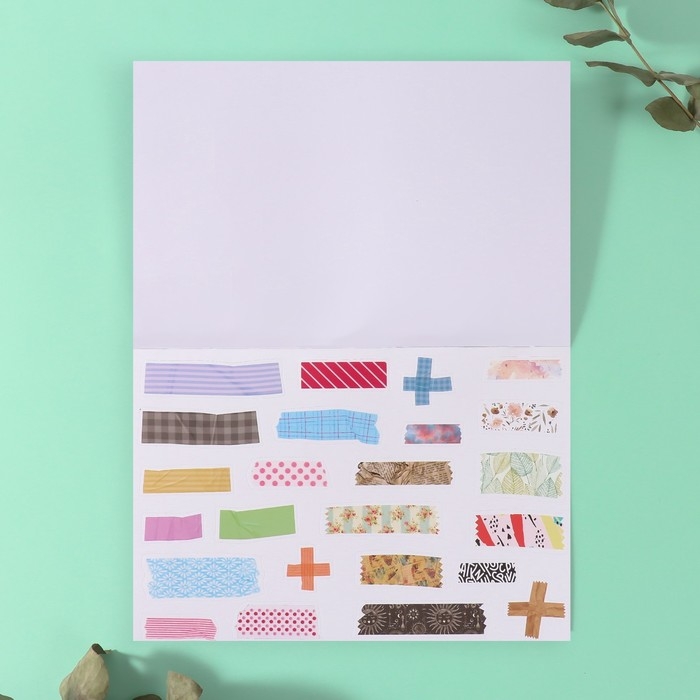 Наклейки в книжке Наклейки в книжке "Классика и акварель" + 3 фона 20,7х14,2 см