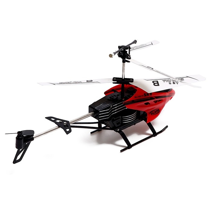 Вертолёт радиоуправляемый PRO, заряжается от сети, цвет красный Вертолёт радиоуправляемый PRO, заряжается от сети, цвет красный