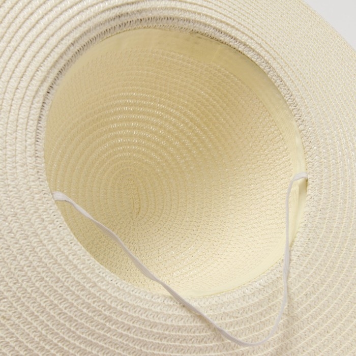 Шляпа женская MINAKU, цв. белый, р-р 58