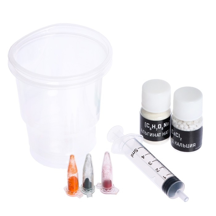 Набор для опытов «Полимерные червячки» Набор для опытов «Полимерные червячки»