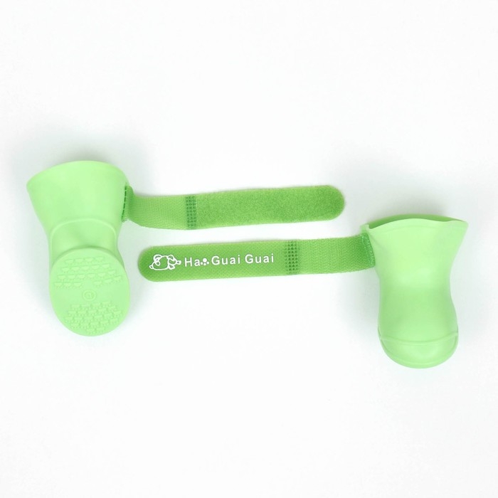 Сапоги резиновые "Вездеход", набор 4 шт., р-р L (подошва 5.7 Х 4.5 см), зелёный