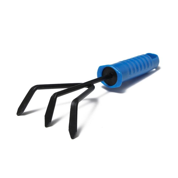 Набор садового инструмента, 5 предметов: 2 совка, рыхлитель, вилка, корнеудалитель, длина 27 см, пластиковые ручки, цвет МИКС , Greengo Набор садового инструмента, 5 предметов: 2 совка, рыхлитель, вилка, корнеудалитель, длина 27 см, пластиковые ручки, цвет МИКС , Greengo