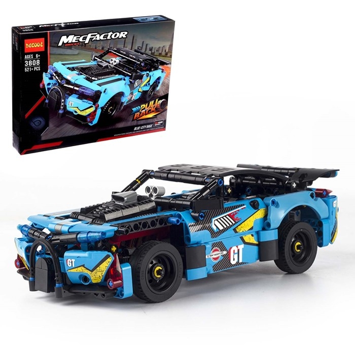 Конструктор техно «Тачка», инерционный, 521 деталь Конструктор техно «Тачка», инерционный, 521 деталь