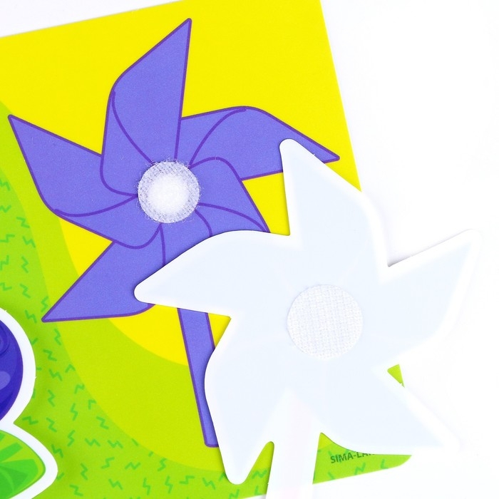 Развивающая игра на липучках «Цвета»