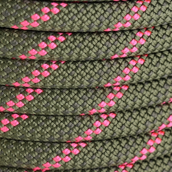 Веревка страховочно-спасательная  Веревка страховочно-спасательная "Высота" хаки, d= 10 мм, 50 м