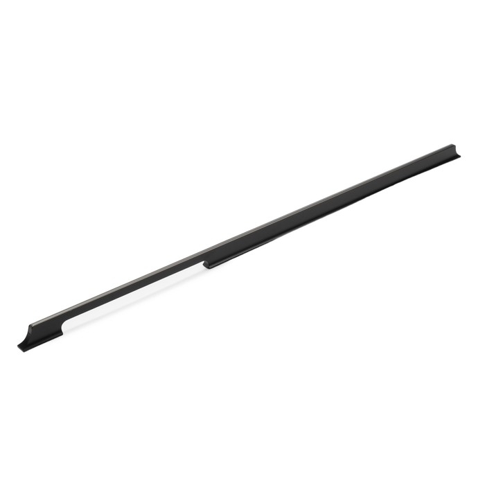 Ручка скоба CAPPIO, алюминий, м/о 768 мм, цвет черный с серой вставкой Ручка скоба CAPPIO, алюминий, м/о 768 мм, цвет черный с серой вставкой