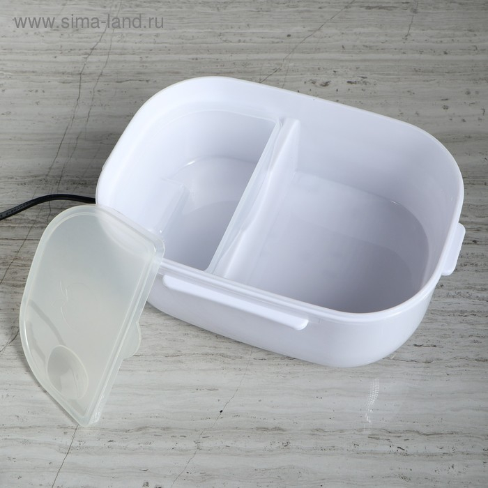 Контейнер для пищи с подогревом, 12 В, 1.5 л, 40 Вт, микс Контейнер для пищи с подогревом, 12 В, 1.5 л, 40 Вт, микс