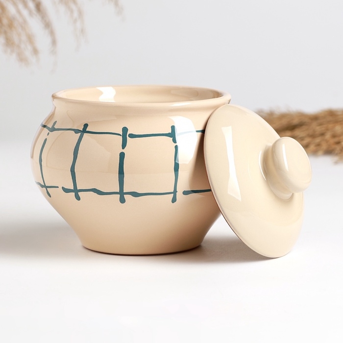 Горшок для запекания "Русский" 0,5л / 12х13см, классика