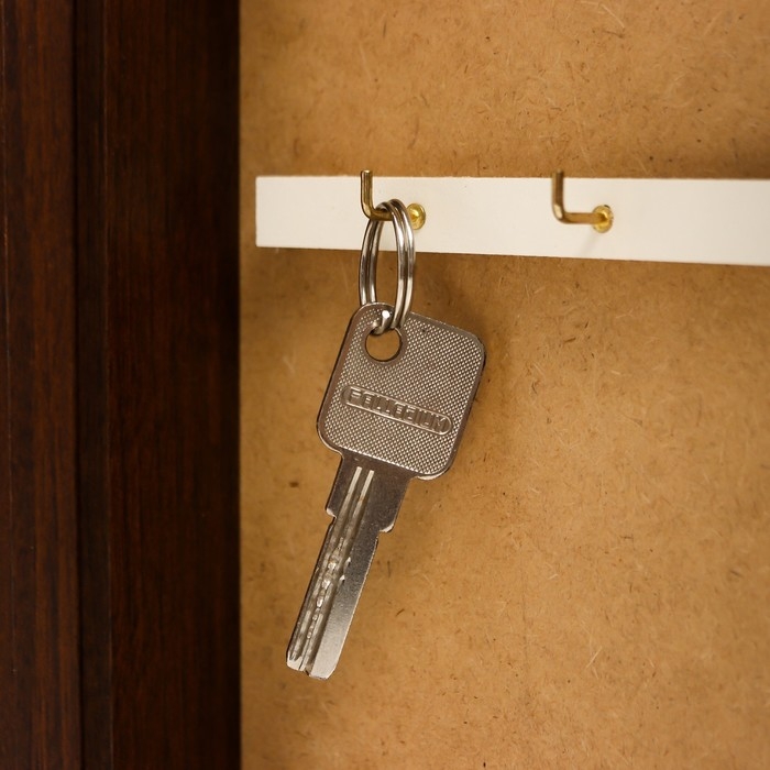 Ключница Ключница "Стайка" 16х31 см венге МИКС