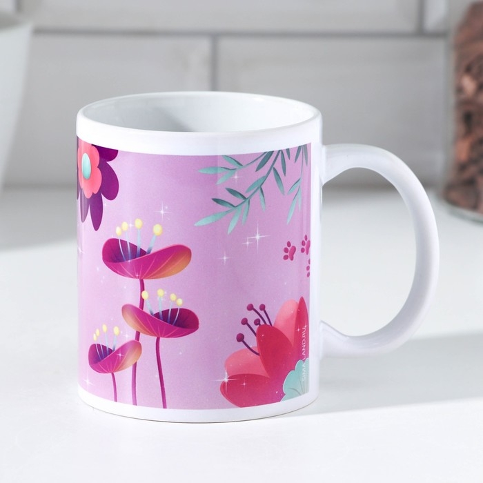 Кружка сублимация Кружка сублимация "Кристина" 320 мл