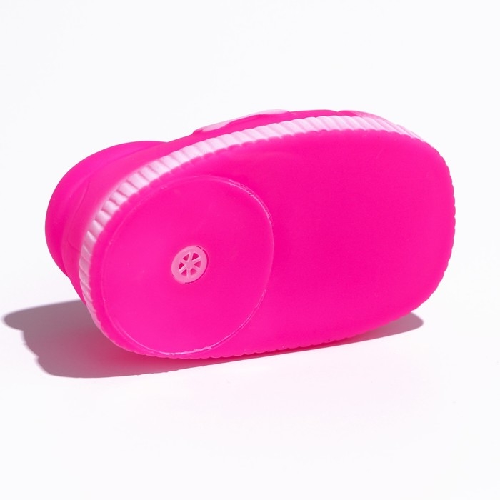 Игрушка пищащая Игрушка пищащая "Ботинок" для собак, 9,5 см, розовая