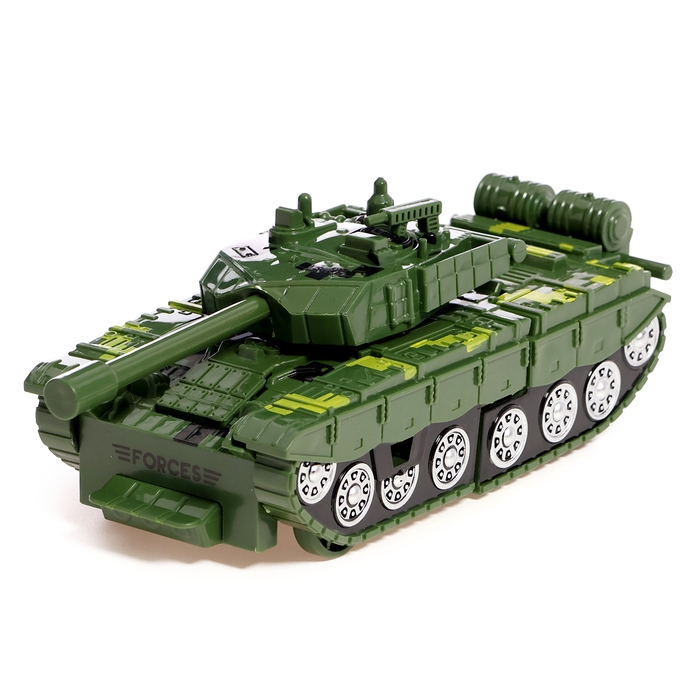 Робот «Танк», инерционный, трансформируется при столкновении Робот «Танк», инерционный, трансформируется при столкновении