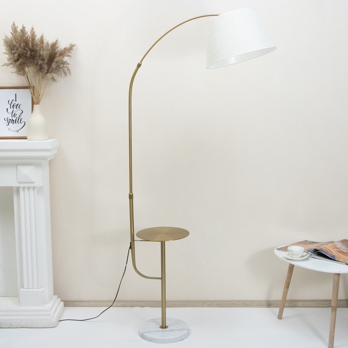 Торшер 19058/1 E27 40Вт медь 85х30х170 см