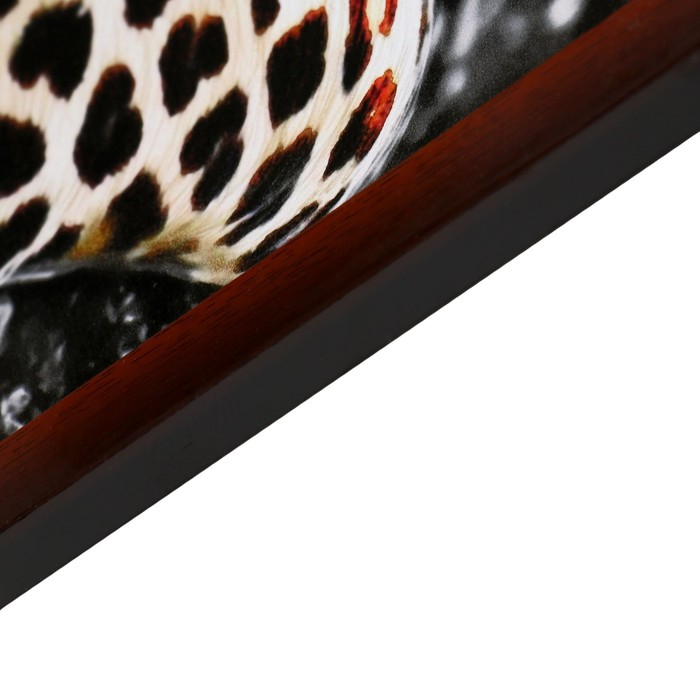 Картина  Картина "Леопард на дереве" 56х106см рамка микс