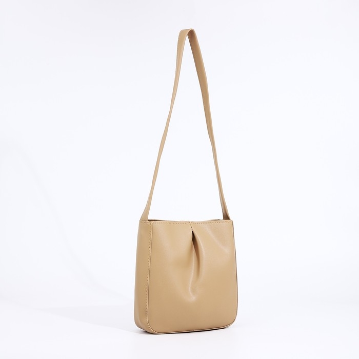 Сумка кросс-боди на молнии, цвет бежевый Сумка кросс-боди на молнии, цвет бежевый